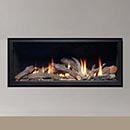 Apex Fires Cirrus X1 HE Trimless Hole in the Wall Gas Fire